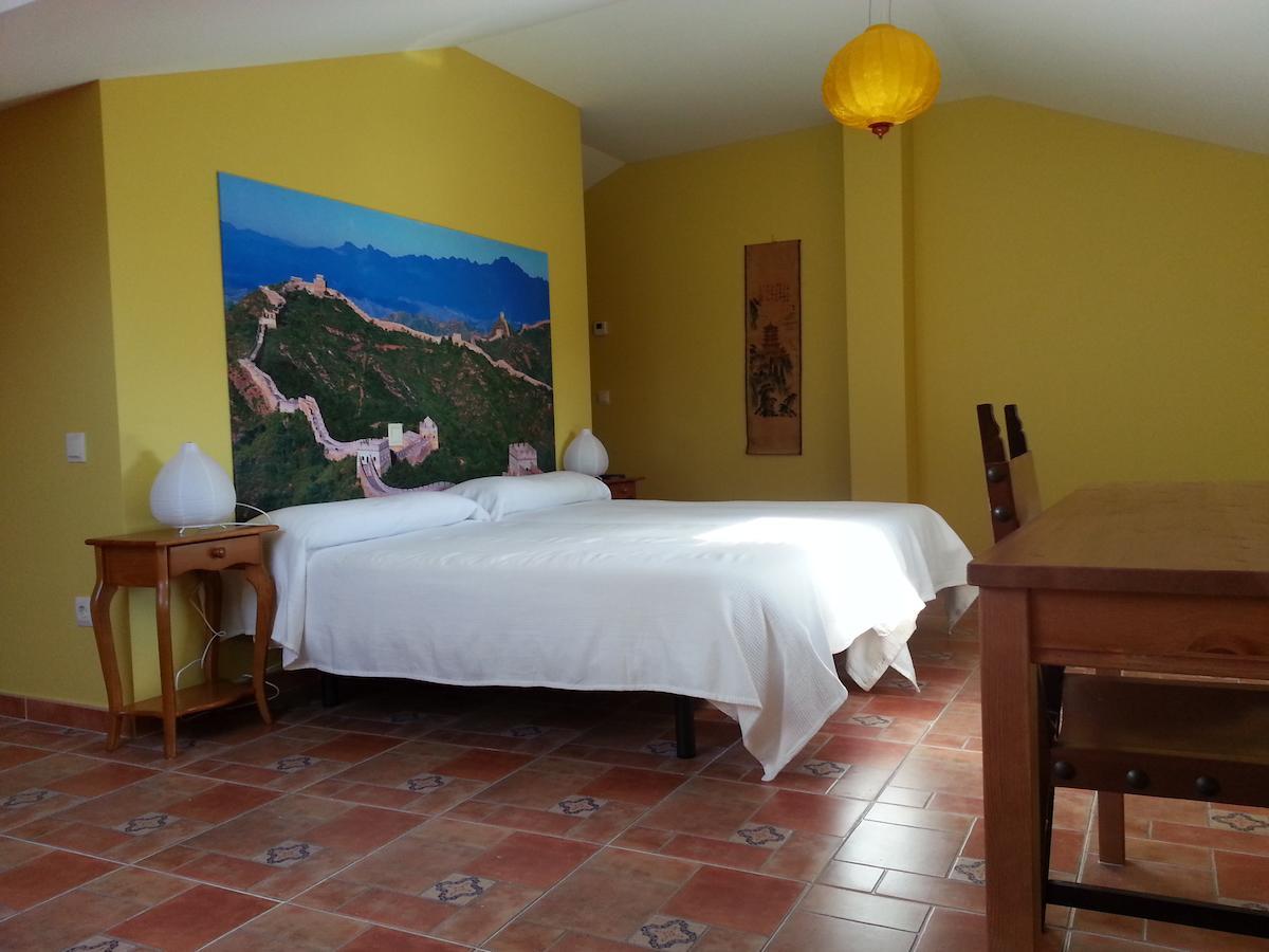 Hotel Rural La Casa Del Tio Telesforo Trescasas 객실 사진